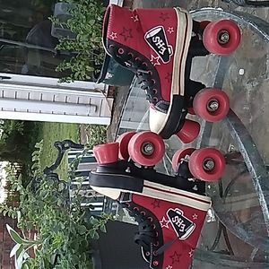 Pair roller skate J13 wildcats